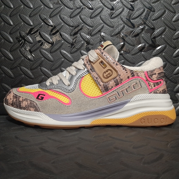 Gucci Wmns Ultrapace 'Pink Tejus Printed' 592348 1LH20 5761 - Picture 4 of 12